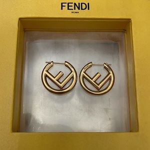 FENDI ‘F IS FENDI’ EARRINGS